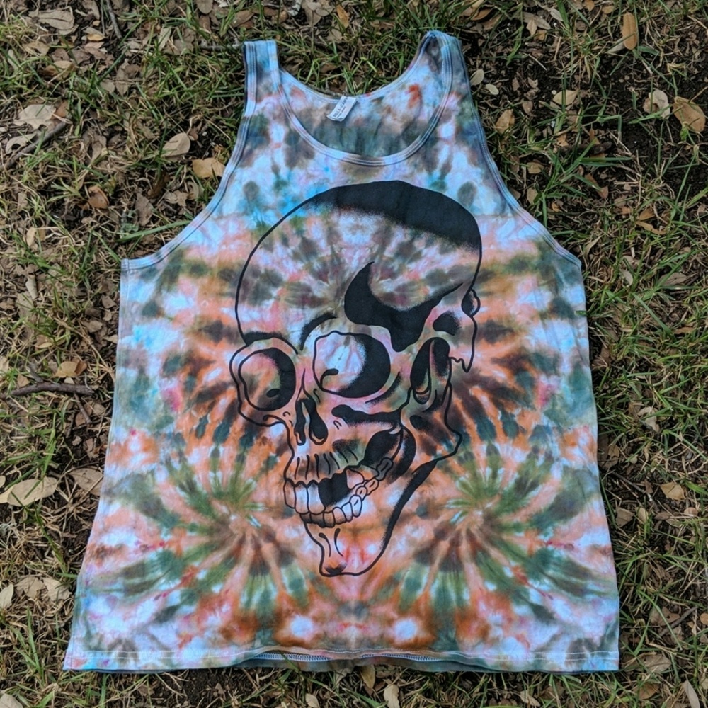 XL Tie dyed tank unisex NEW